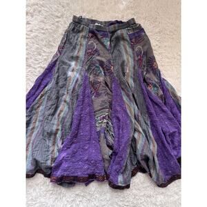 Soft Surroundings Women’s Sz. M Boho Style Embellished Skirt. Beautiful